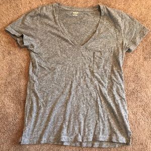 Madewell Cotton V-neck tee